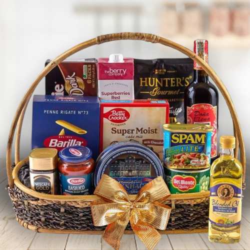 - Order Christmas Wine & Treats Hamper