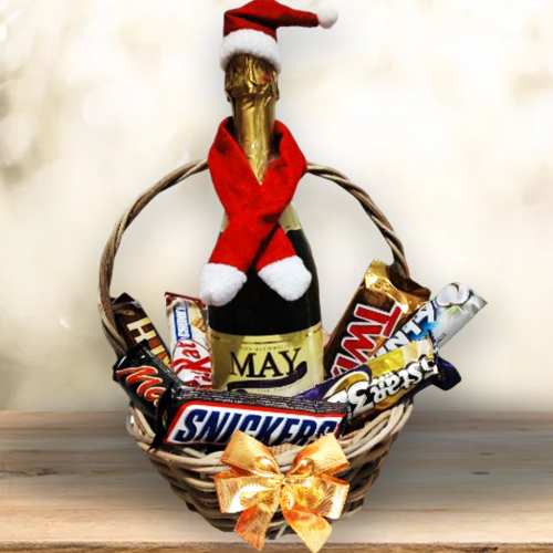 Sparkling Wine And Chocolates