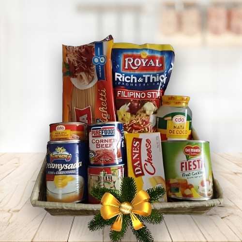 - Festive Gourmet Basket Delivery