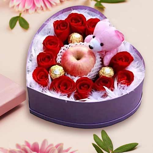 Valentine’s Heart-Shaped Surprise Gift