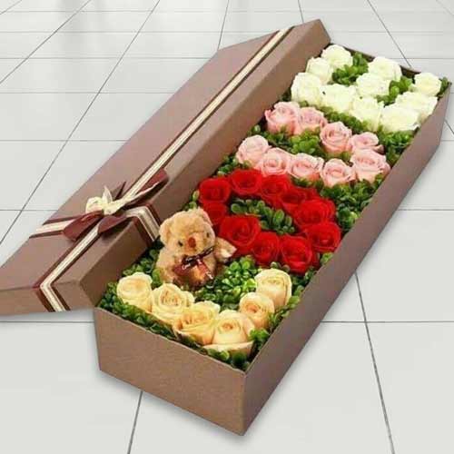 Valentines Day Rose Arrangement