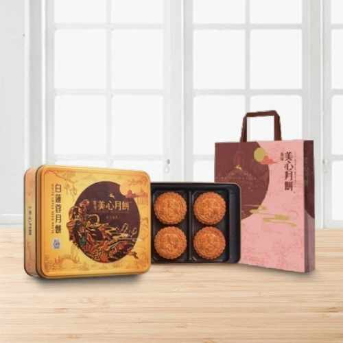 - Traditional White Lotus Mooncake Gift Delivery